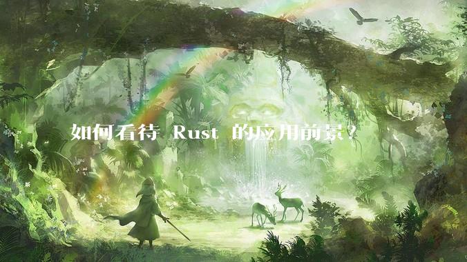 如何看待 Rust 的应用前景？